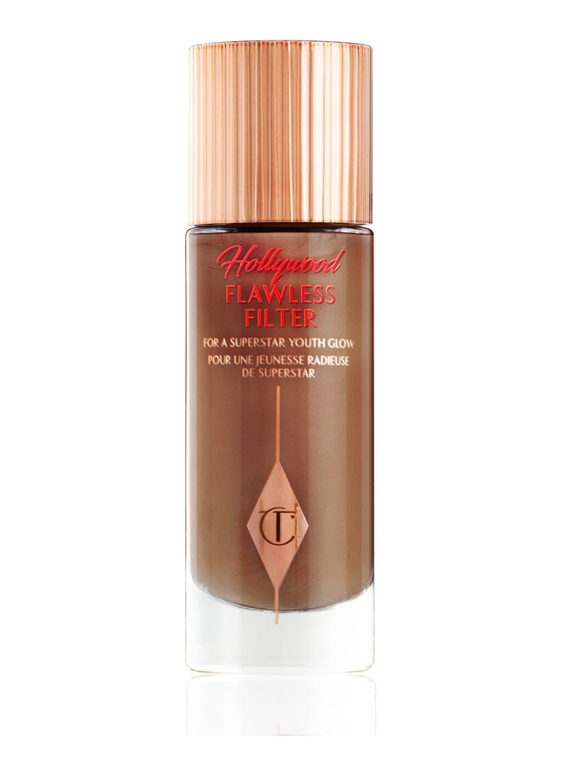 Charlotte Tilbury Hollywood Flawless Filter - primer, highlighter & corrector - voorkant 2 8.0 dark