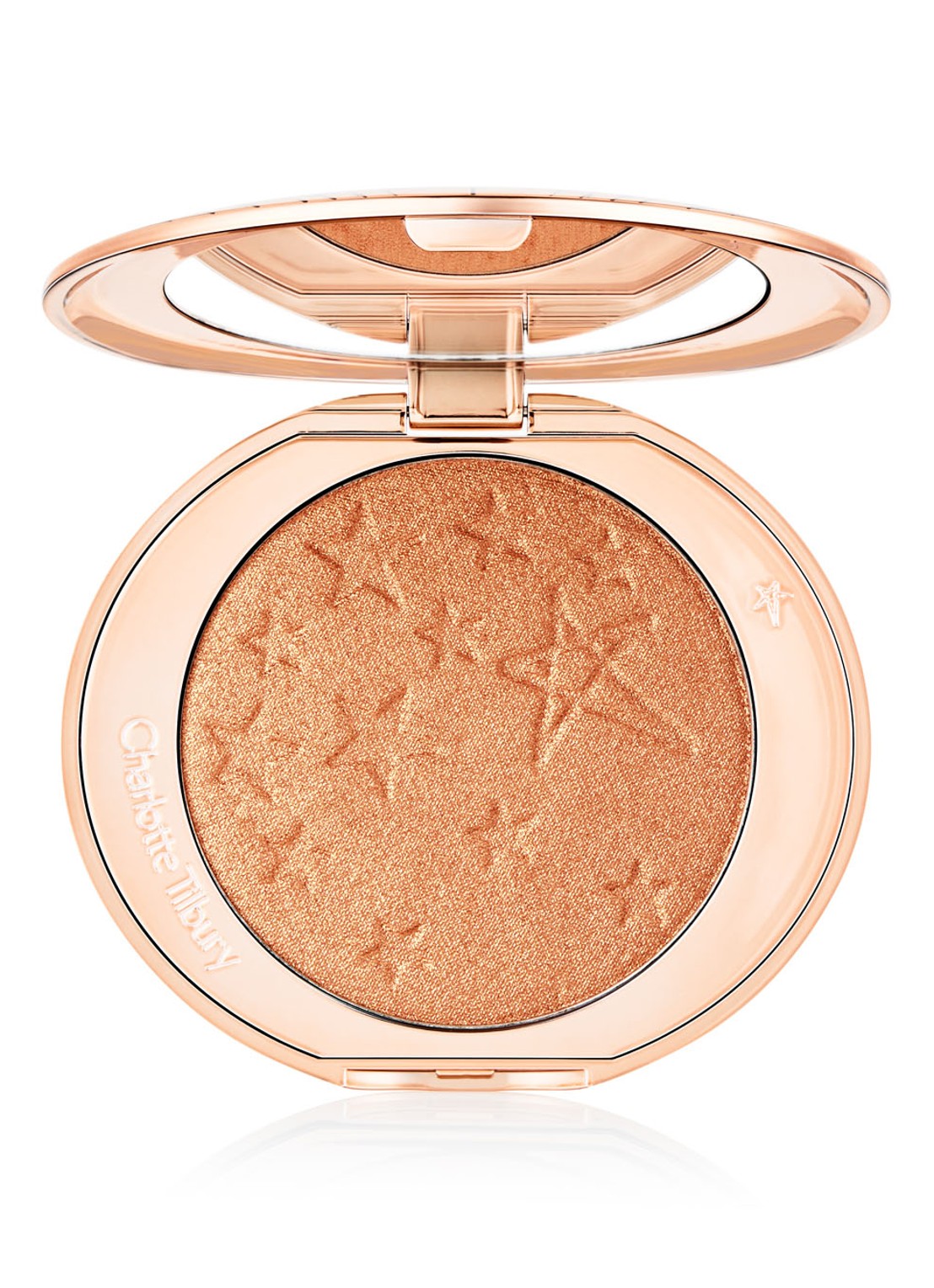 Charlotte Tilbury Hollywood Glow Glide Face Architect Highlighter - voorkant rose gold glow