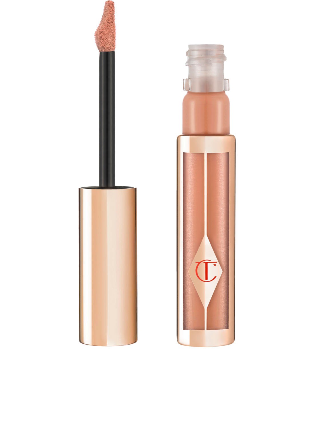 Charlotte Tilbury Hollywood Lip - liquid lipstick - voorkant 4 charlotte darling