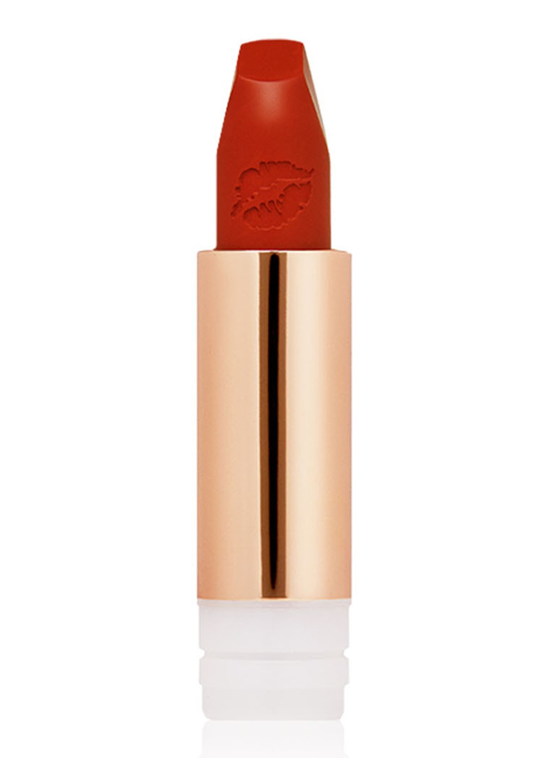 Charlotte Tilbury Hot Lips 2 - lipstick navulling - voorkant patsy red
