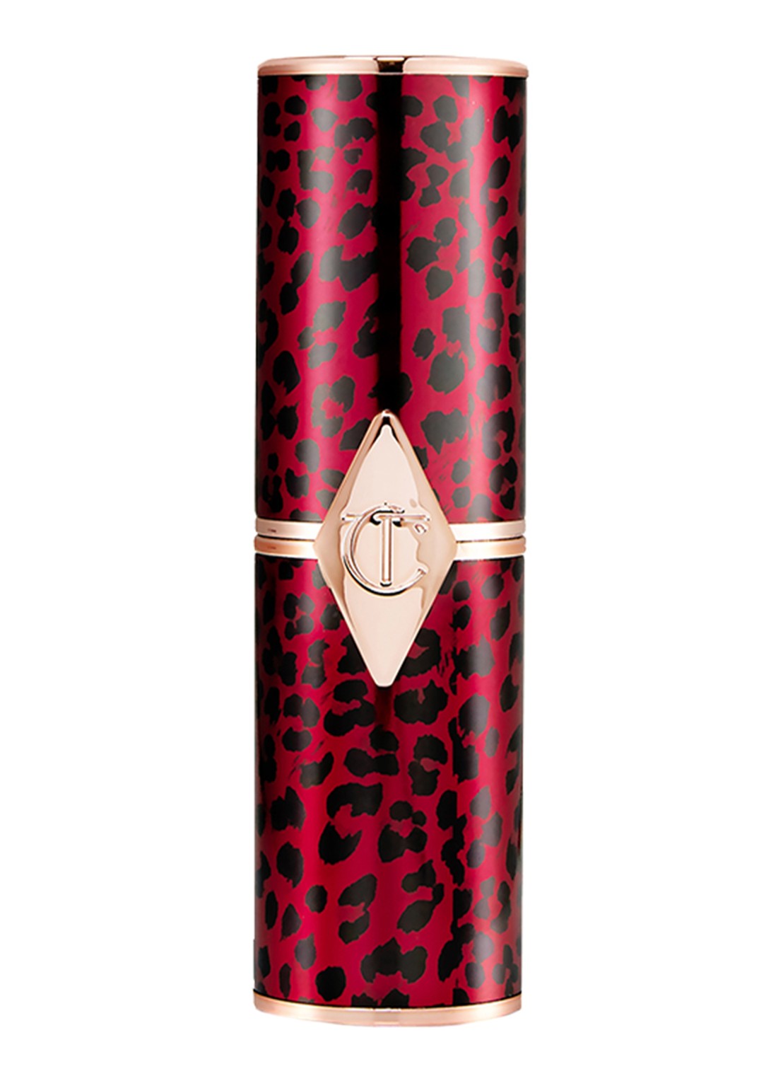 Charlotte Tilbury Hot Lips 2 - lipstick - detail 2 patsy red