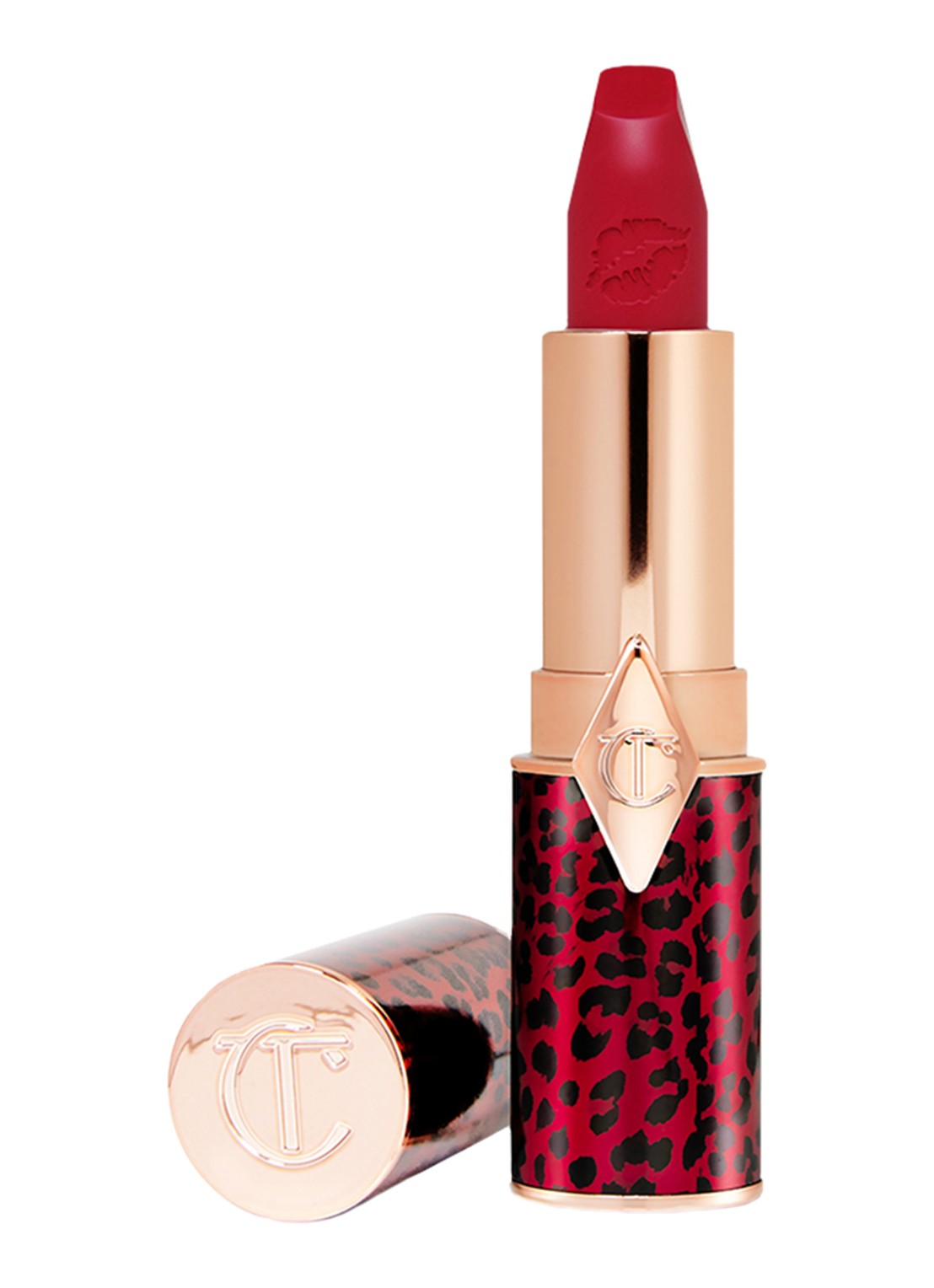 Charlotte Tilbury Hot Lips 2 - lipstick - voorkant 5 patsy red