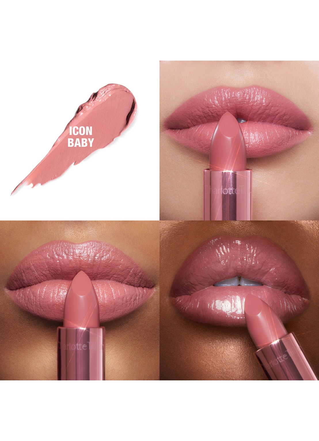 Charlotte Tilbury K.I.S.S.I.N.G lipstick - achterkant 7 icon baby