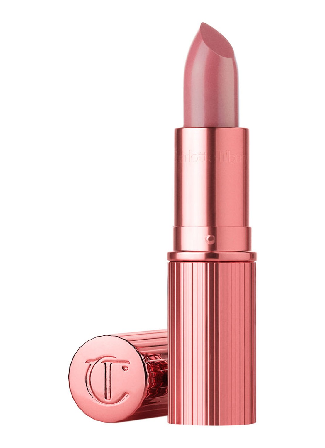 Charlotte Tilbury K.I.S.S.I.N.G lipstick - voorkant red carpet pink