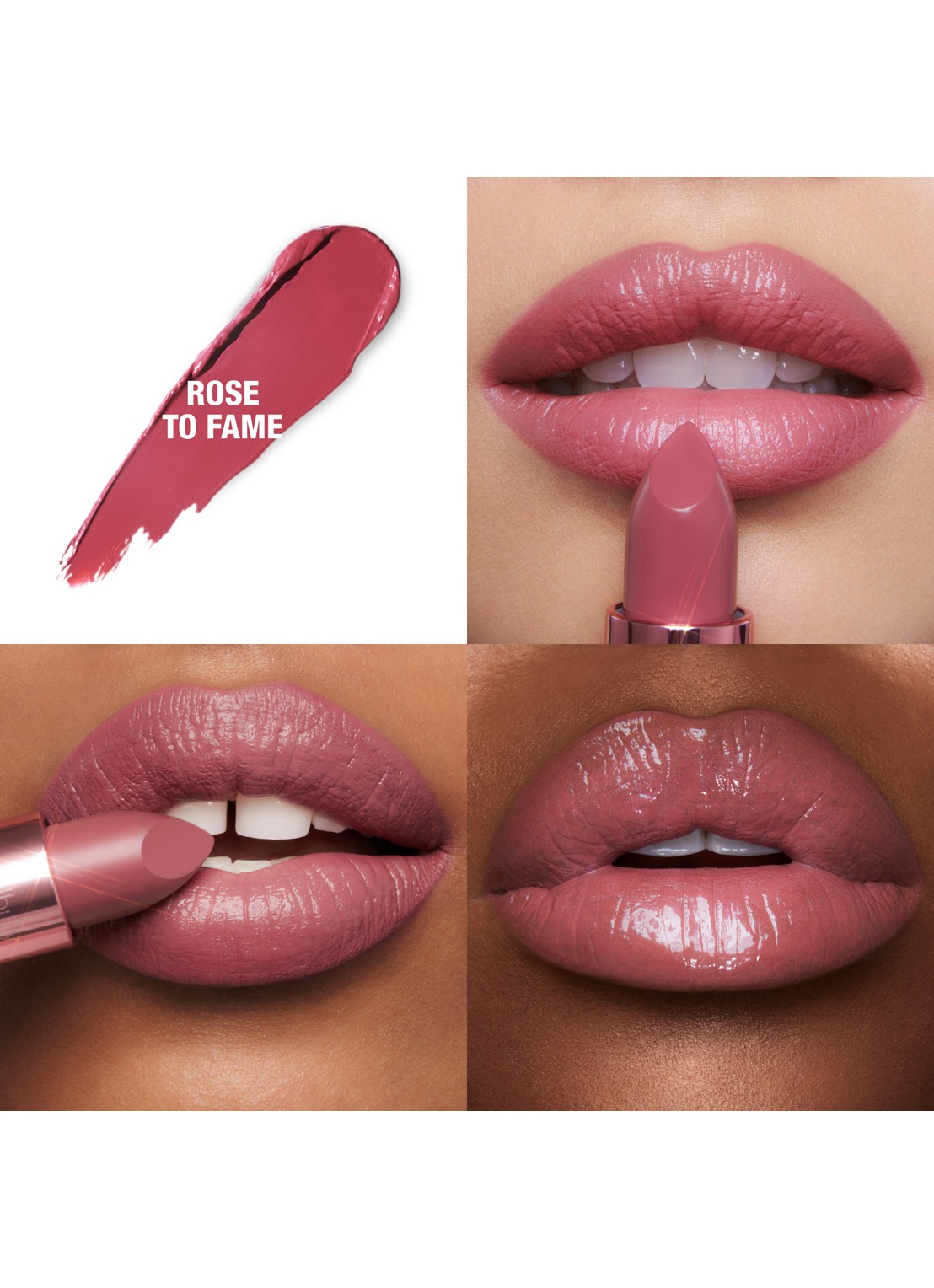 Charlotte Tilbury K.I.S.S.I.N.G lipstick - achterkant 2 rose to fame