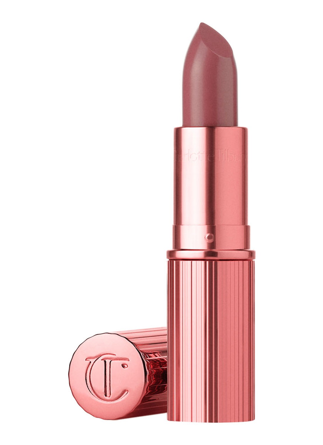 Charlotte Tilbury K.I.S.S.I.N.G lipstick - voorkant rose to fame