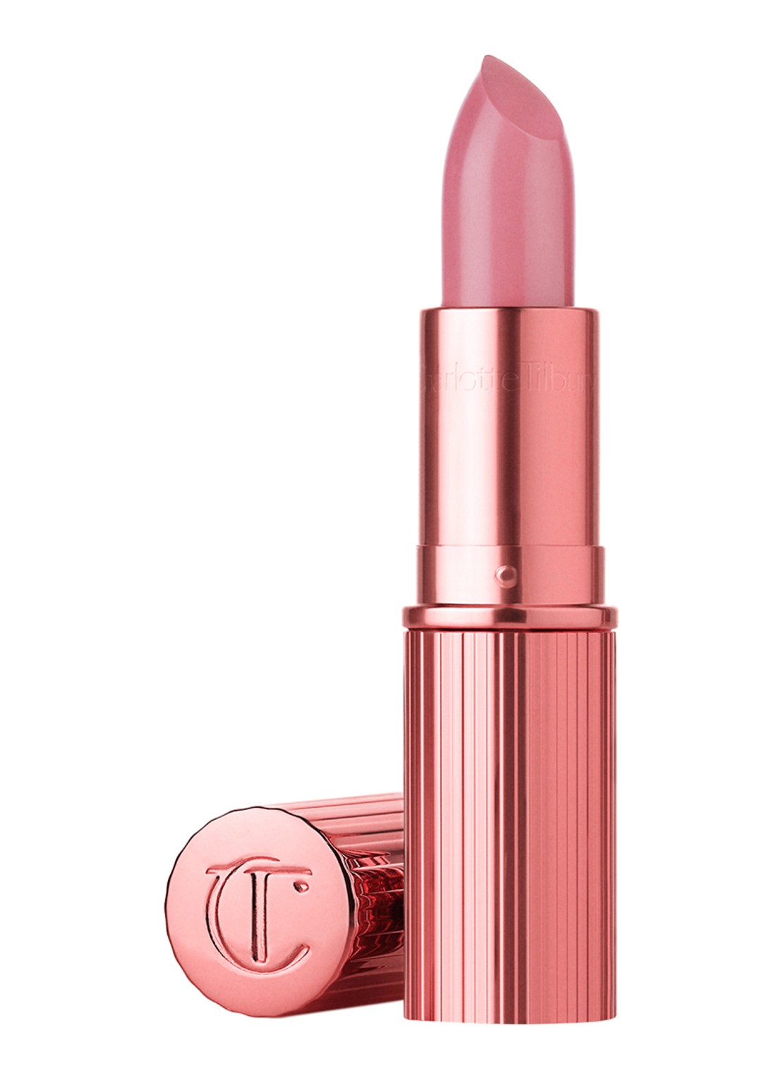 Charlotte Tilbury K.I.S.S.I.N.G lipstick - voorkant rose to fame