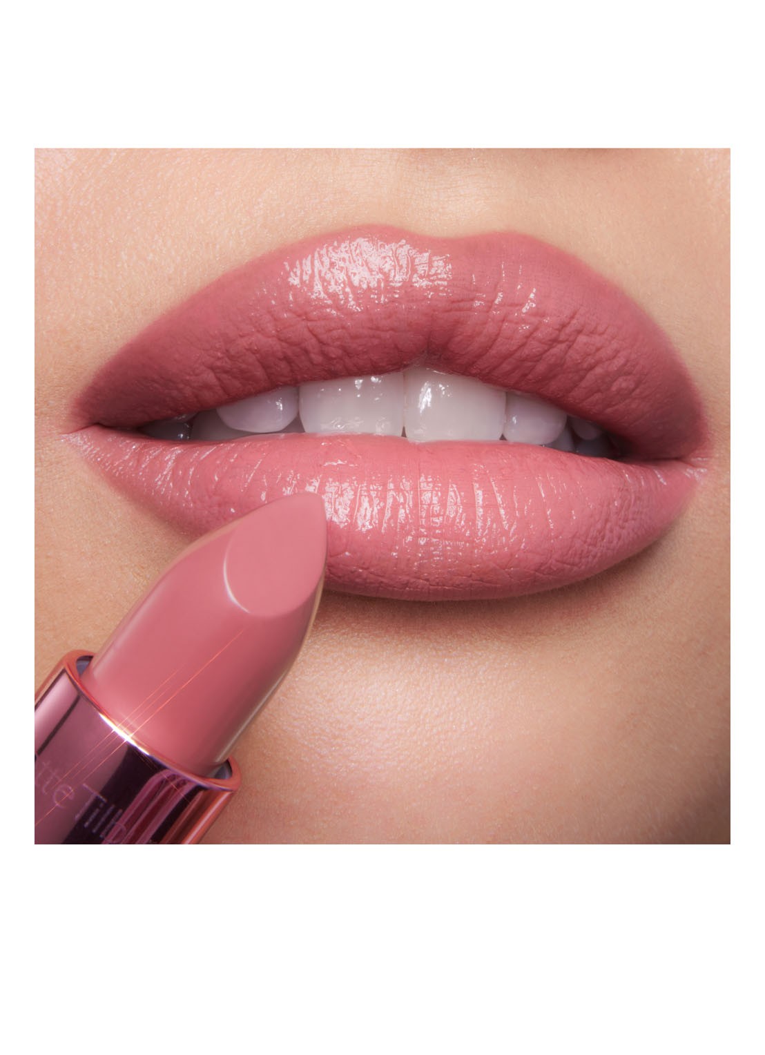 Charlotte Tilbury K.I.S.S.I.N.G lipstick - detail 5 candy chic