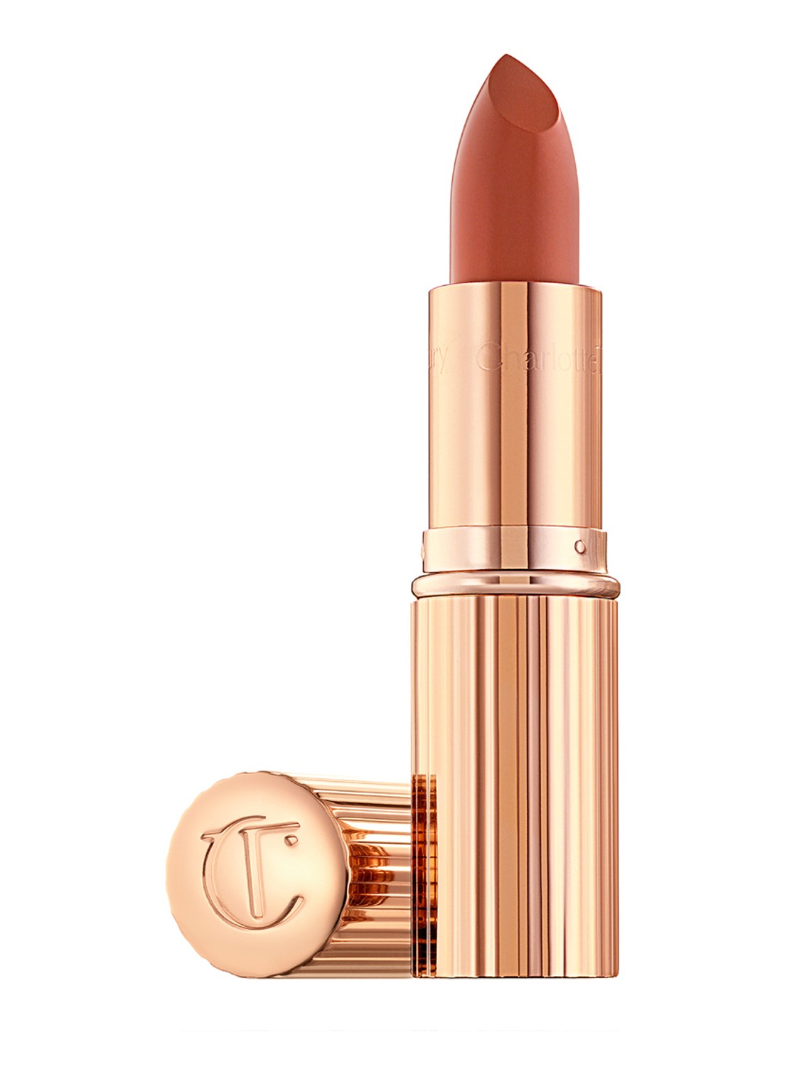 Charlotte Tilbury K.I.S.S.I.N.G lipstick  - voorkant 2 stoned rose