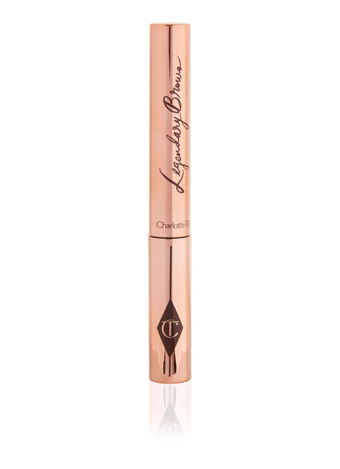Charlotte Tilbury Legendary Brows Black Brown - getinte wenkbrauwgel - voorkant 5 black brown