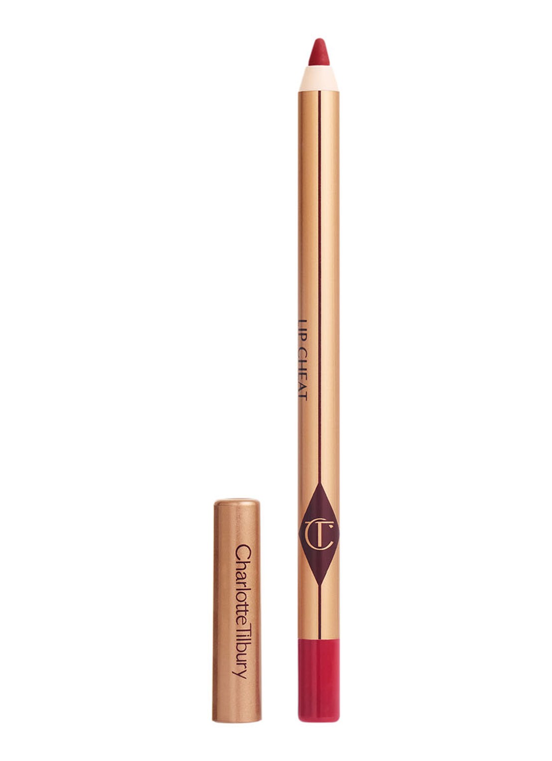 Charlotte Tilbury Lip Cheat - lipliner - voorkant red carpet red