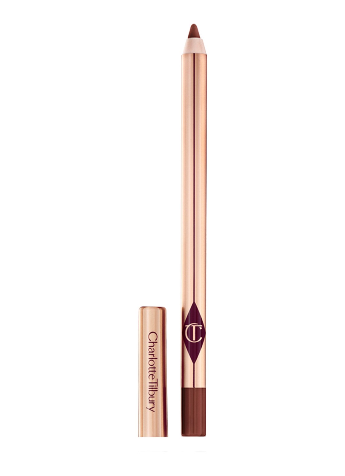 Charlotte Tilbury Lip Cheat - lipliner - voorkant pillow talk intense