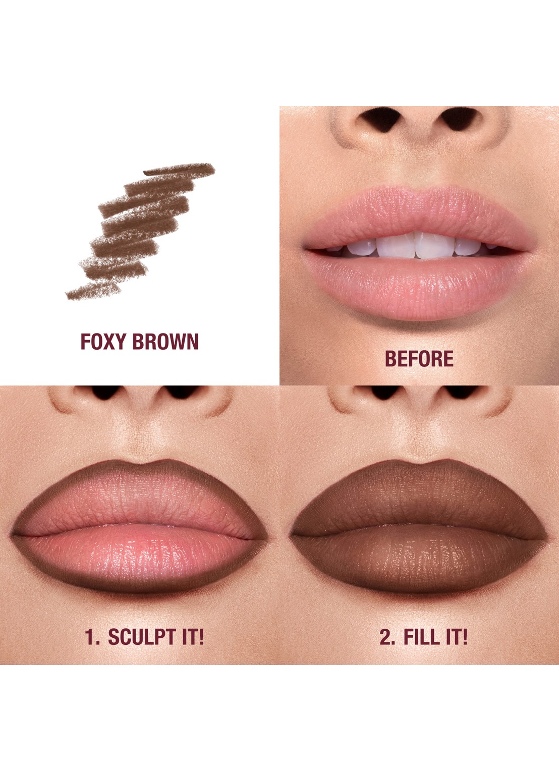 Charlotte Tilbury Lip Cheat - lipliner - achterkant 6 goud