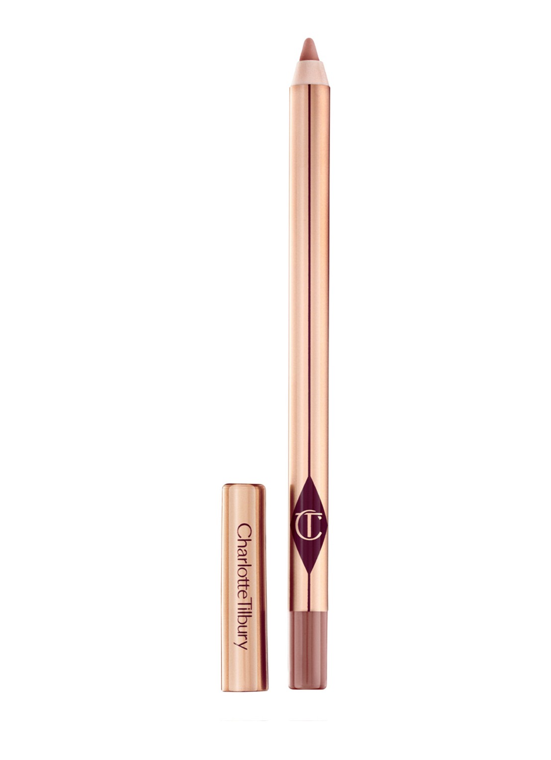 Charlotte Tilbury Lip Cheat - lipliner - voorkant 2 iconic nude