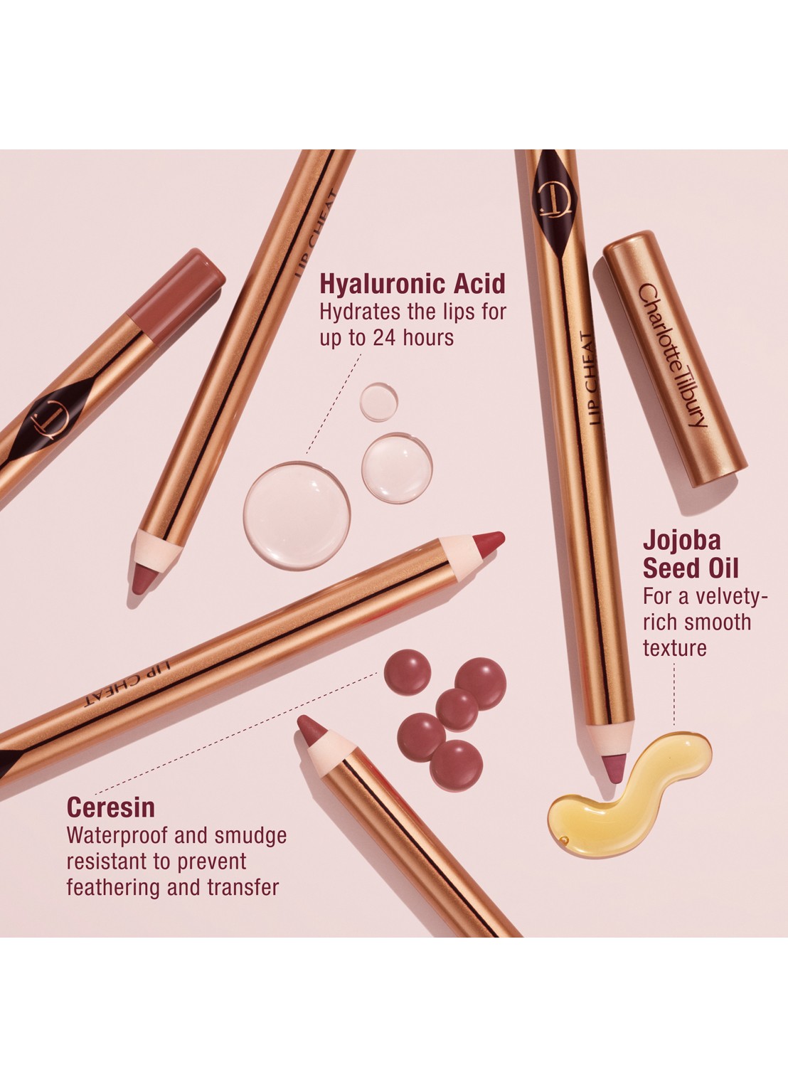 Charlotte Tilbury Lip Cheat - lipliner - detail 7 walk of no shame