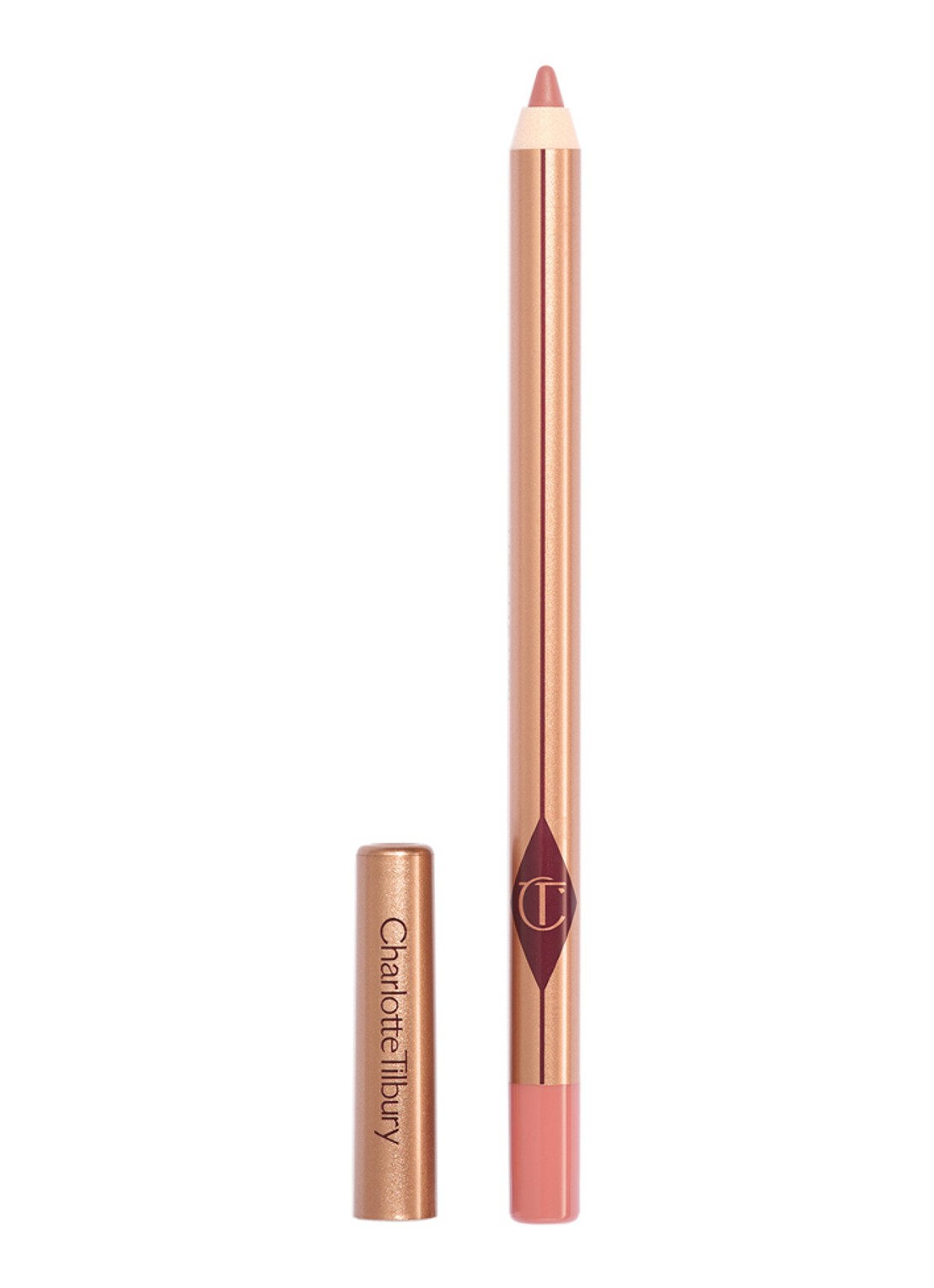 Charlotte Tilbury Lip Cheat - lipliner - voorkant pillow talk fair