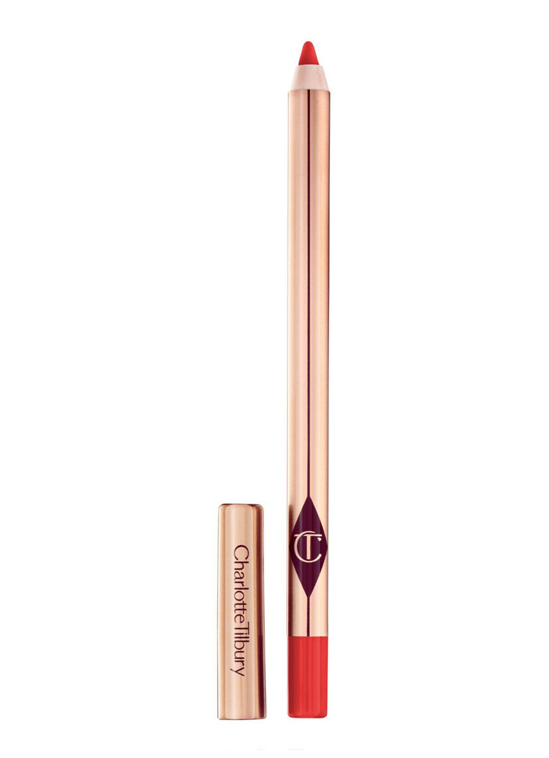 Charlotte Tilbury Lip Cheat - lipliner - voorkant kiss 'n' tell