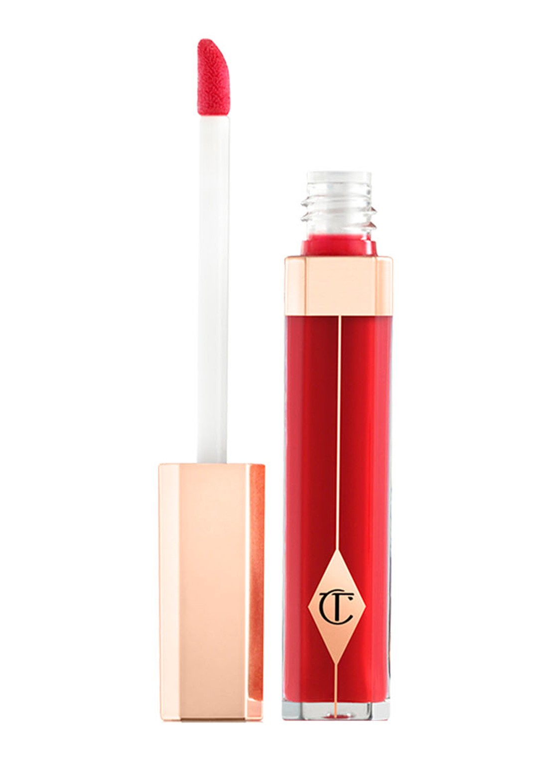 Charlotte Tilbury Lip Lustre - lipgloss - voorkant red vixen