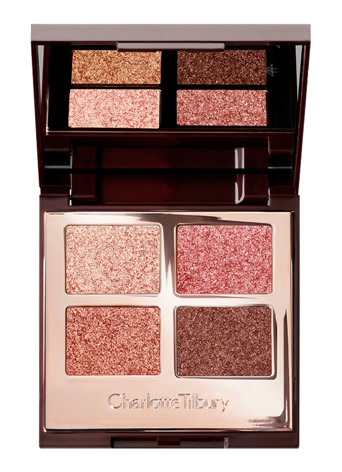 Charlotte Tilbury Luxury Palette Of Pops - oogschaduw palette - voorkant pillow talk