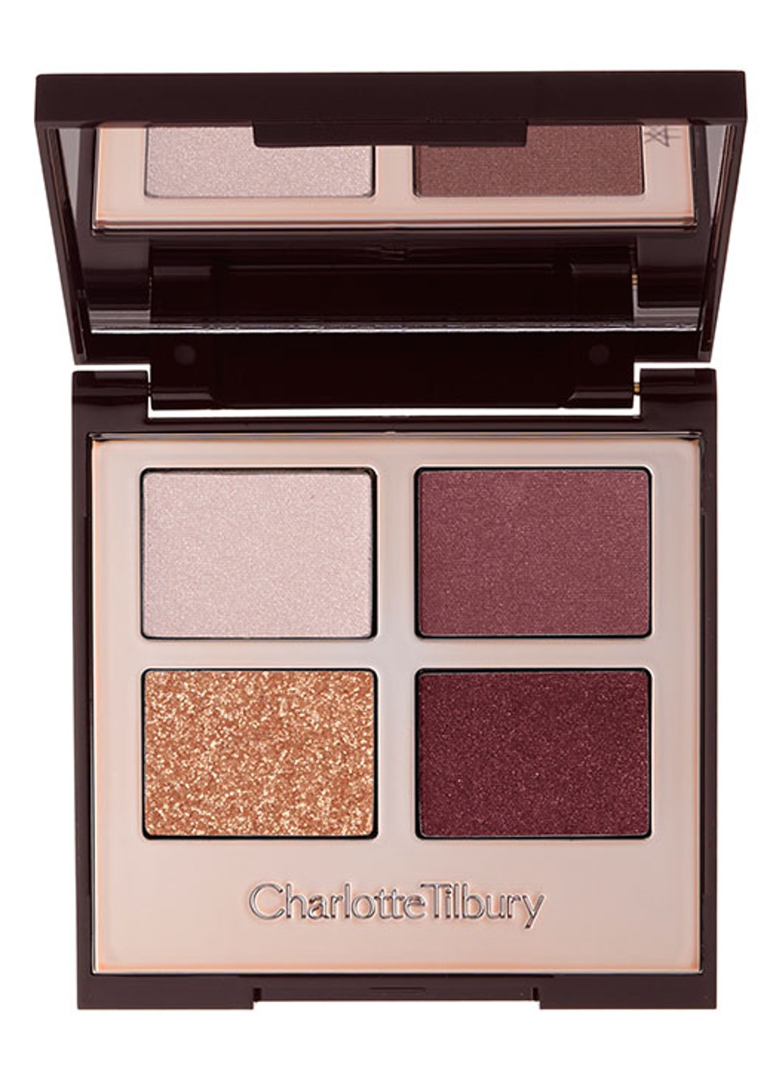 Charlotte Tilbury Luxury Palette - oogschaduw palette - voorkant the vintage vamp