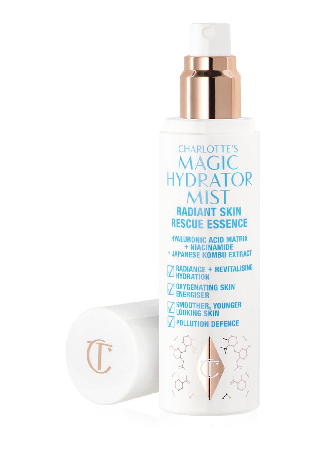 Charlotte Tilbury Magic Hydrator Mist - gezichtsspray - voorkant undefined