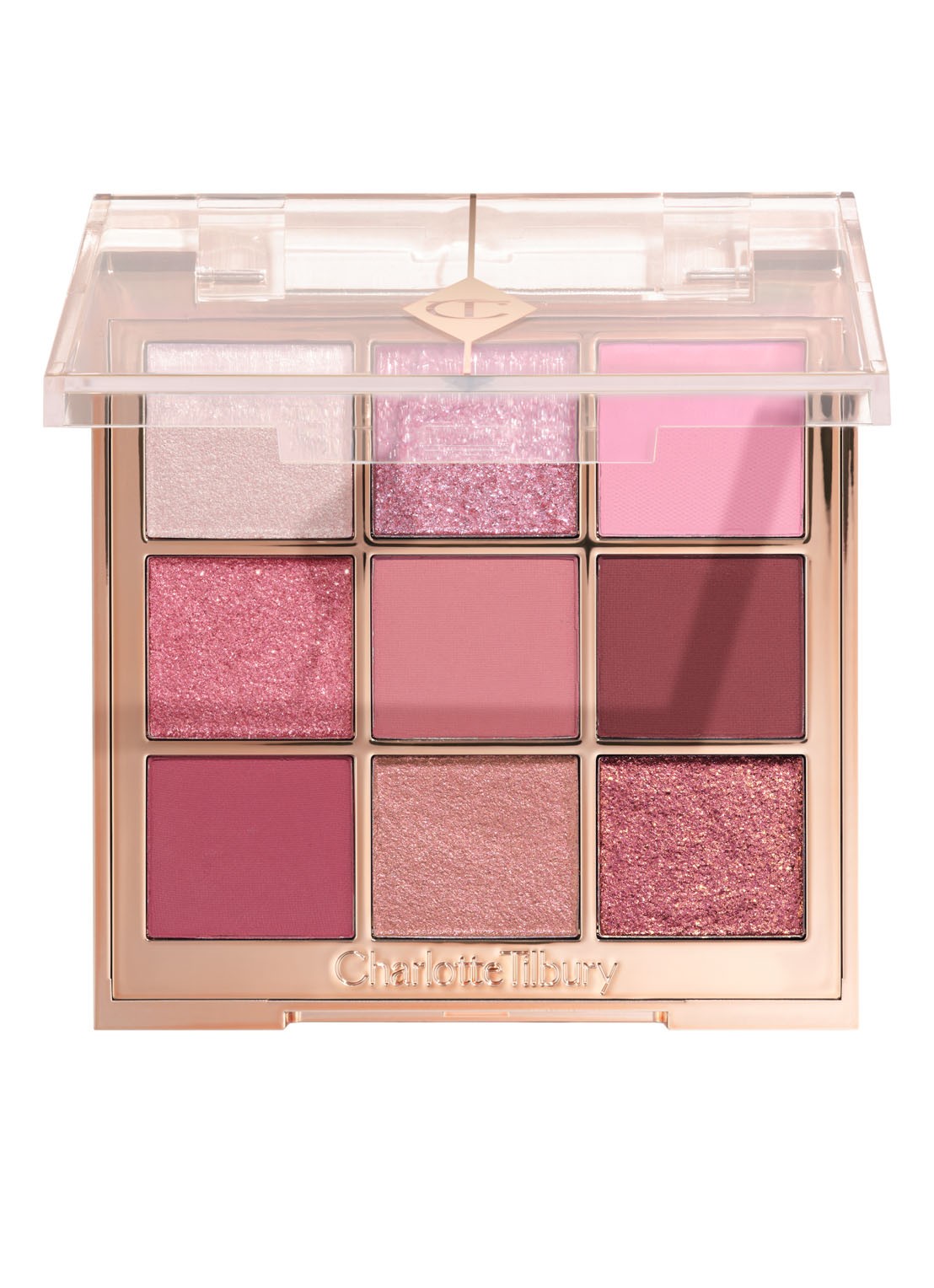 Charlotte Tilbury Palette Of Beautifying Eye Trends - oogschaduwpalette  - voorkant pink love