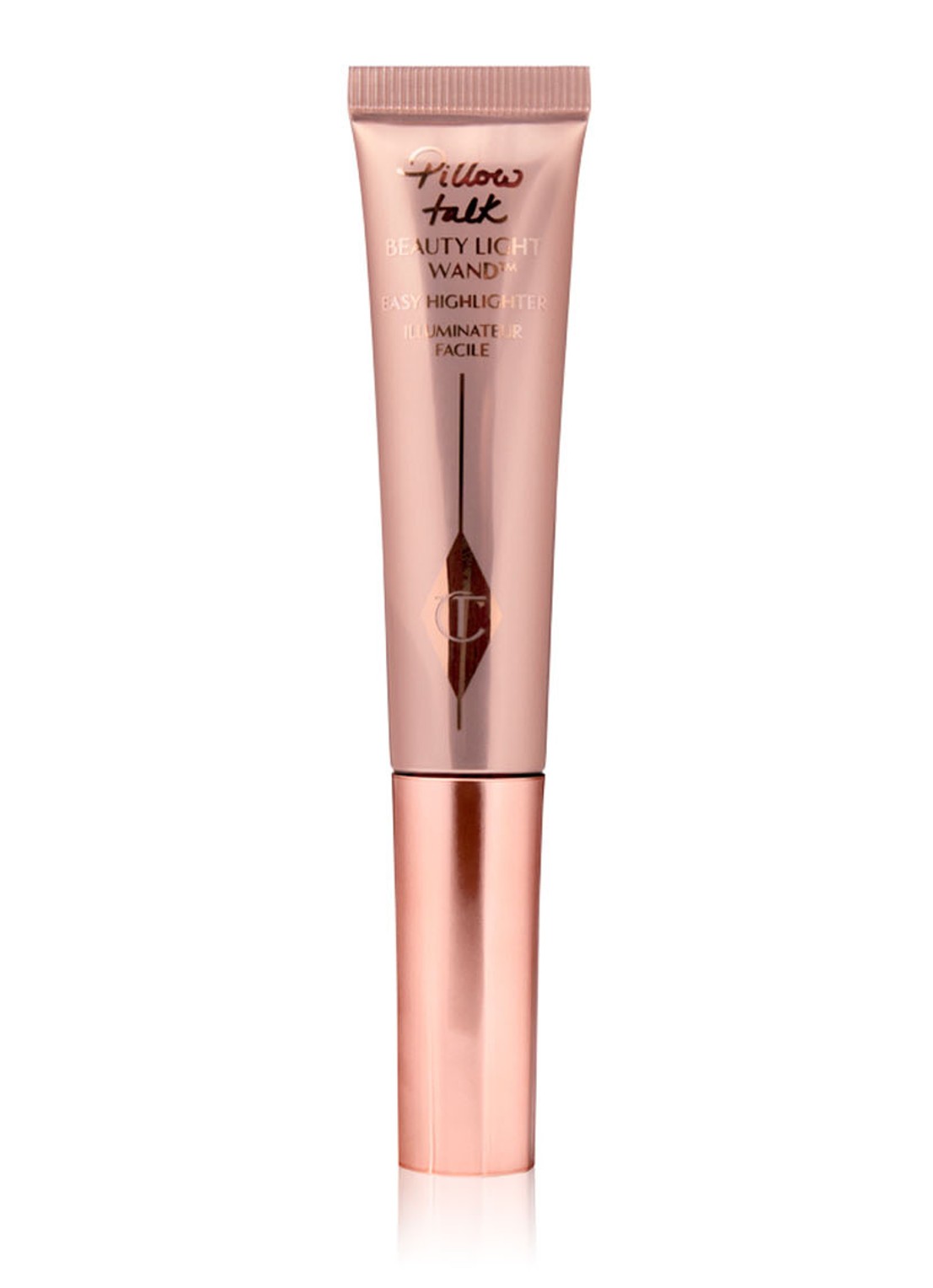 Charlotte Tilbury Pillow Talk Beauty Light Wand - Limited Edition vloeibare blush & highlighter - voorkant light/medium