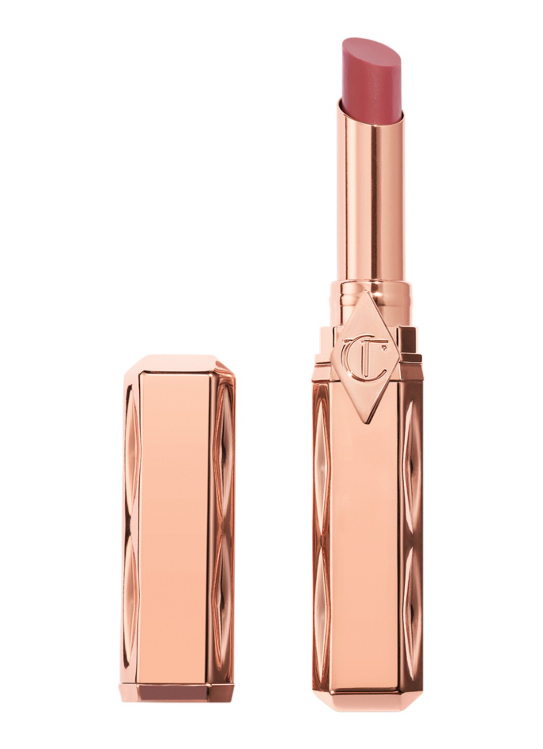 Charlotte Tilbury Pillow Talk Blush Balm - lipstick - voorkant blushed rose