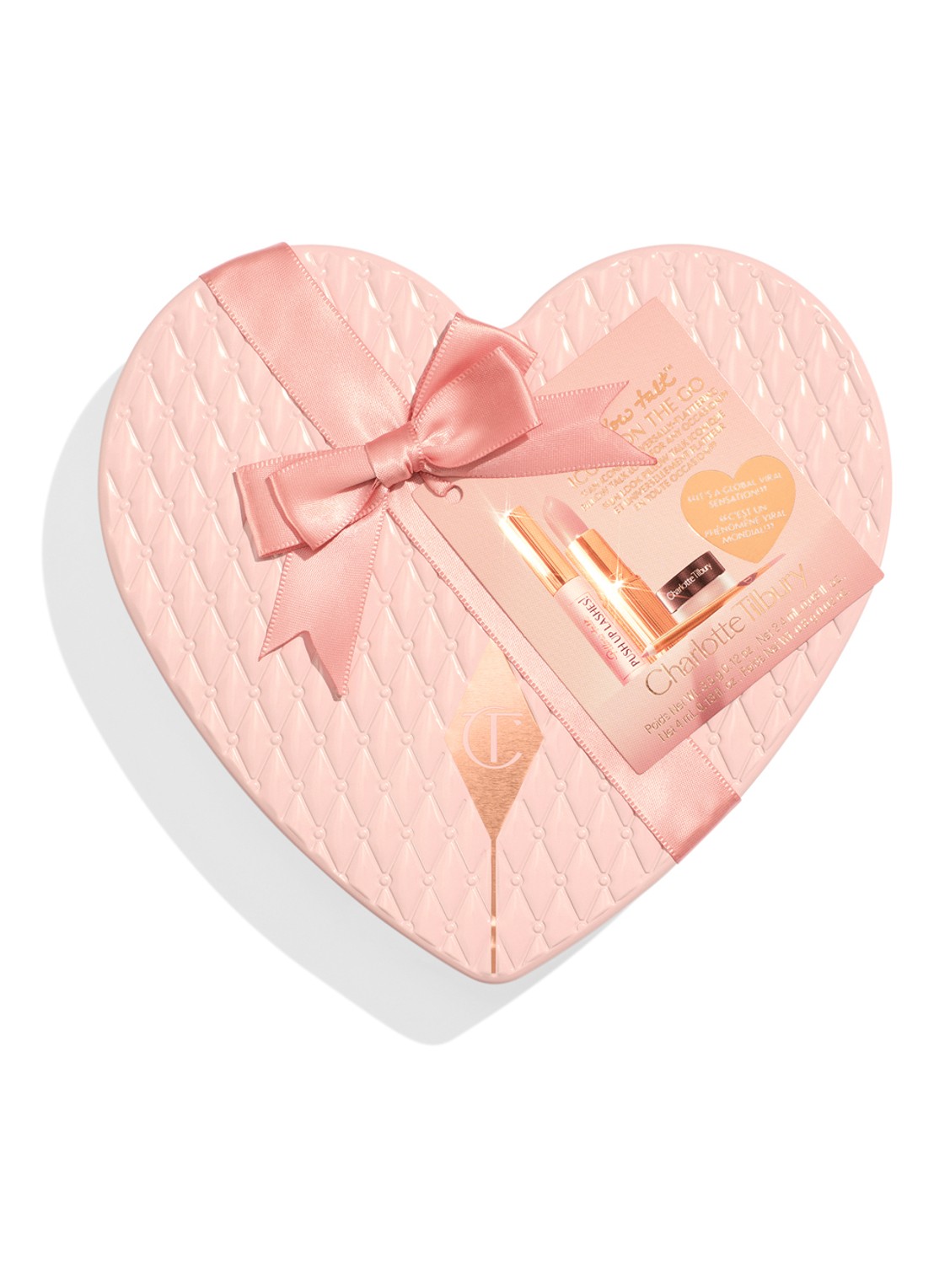 Charlotte Tilbury Pillow Talk Icons On The Go - make-up set t.w.v. €90 - voorkant 2 undefined