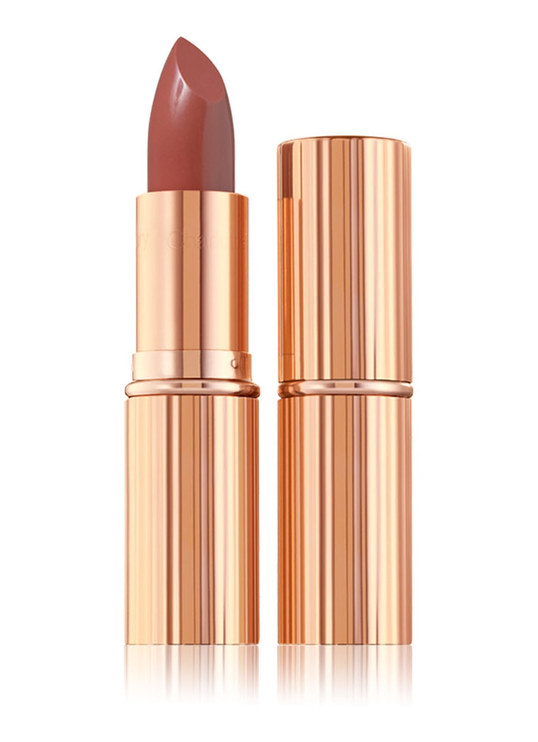 Charlotte Tilbury Pillow Talk K.I.S.S.I.N.G lipstick - voorkant pillow talk intense