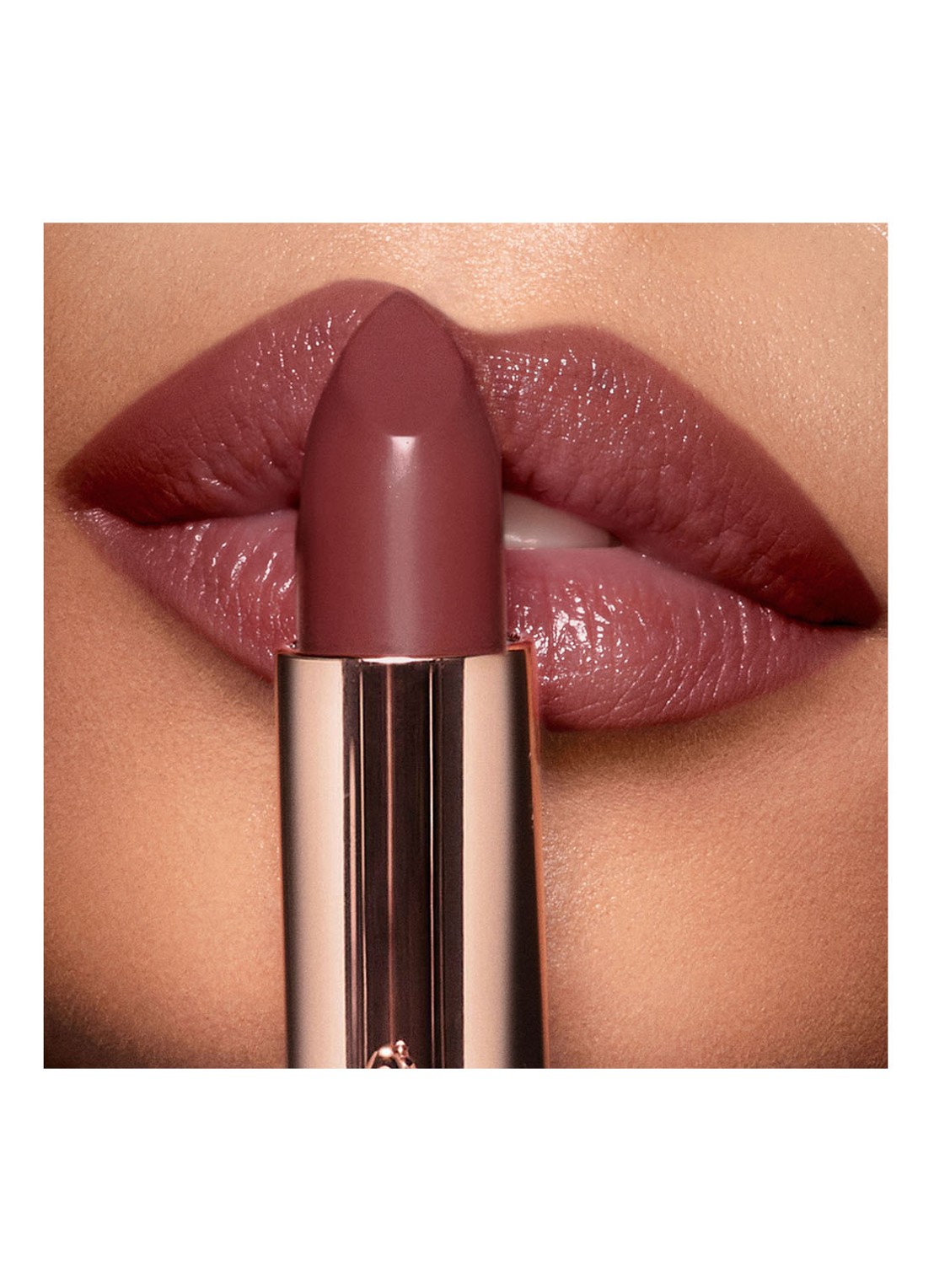 Charlotte Tilbury Pillow Talk K.I.S.S.I.N.G lipstick - voorkant 2 intense
