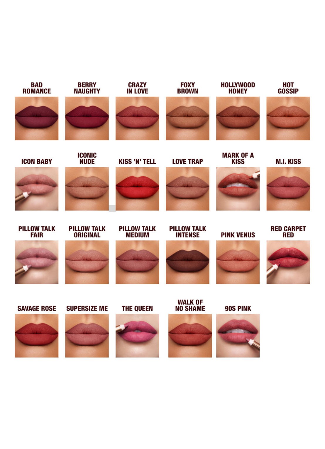 Charlotte Tilbury Pillow Talk Lip Cheat - lipliner - detail 5 pillow talk