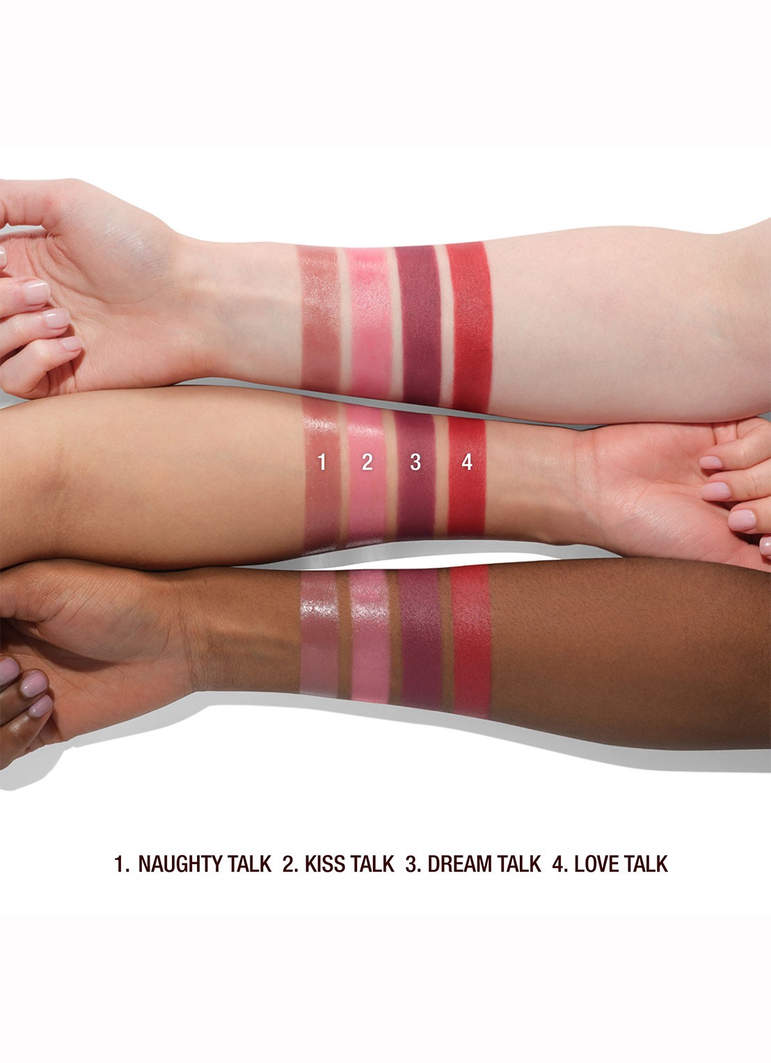 Charlotte Tilbury Pillow Talk Love Effect Lipstick - limited edition lipstick - detail 3 love talk