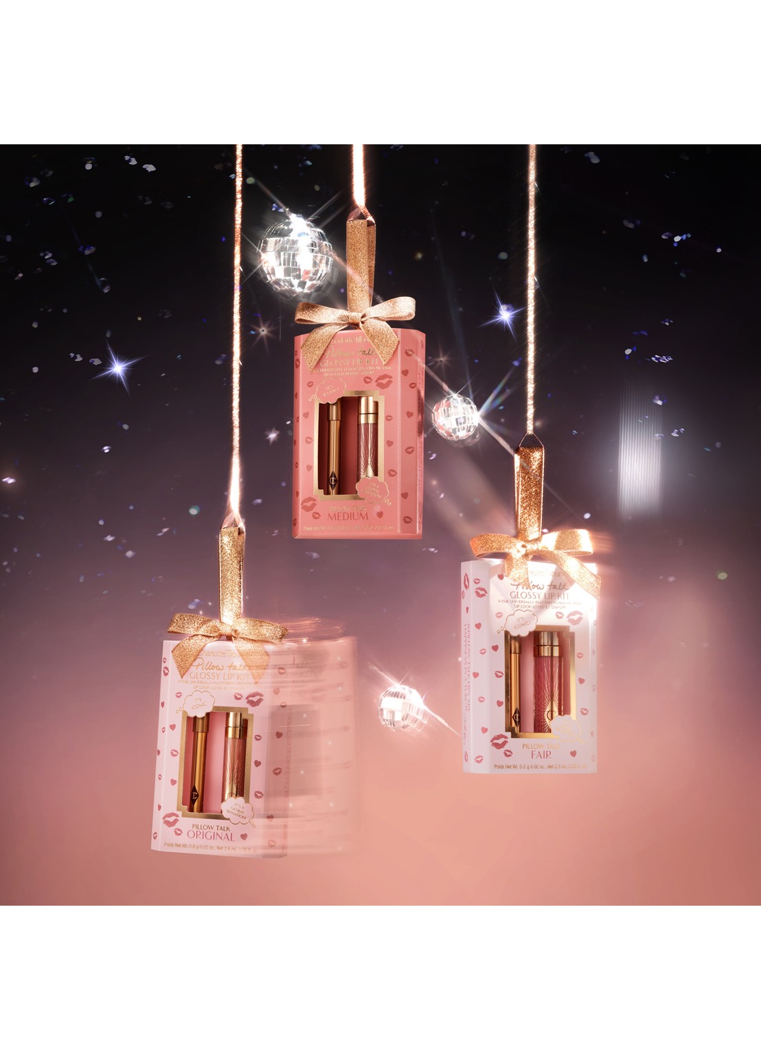 Charlotte Tilbury Pillow Talk Mini Glossy Lips Duo - Fair - travel size make-up set t.w.v. €39 - detail 3 undefined