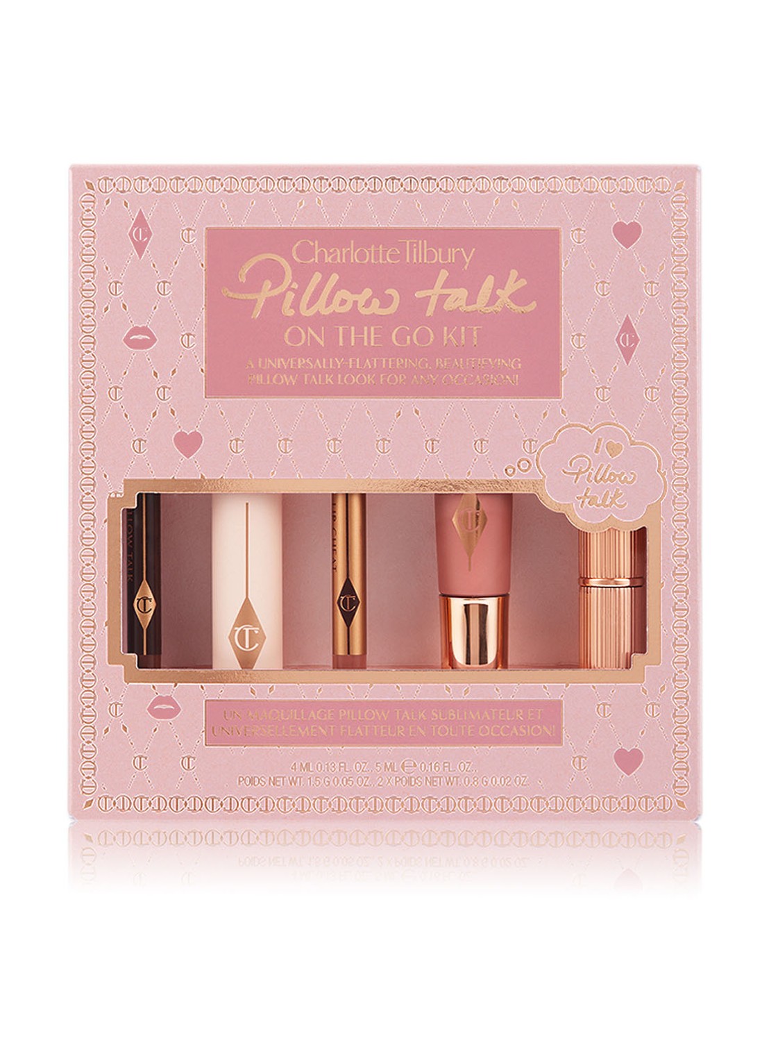 Charlotte Tilbury Pillow Talk On The Go Kit - Limited Edition make-up set - voorkant undefined