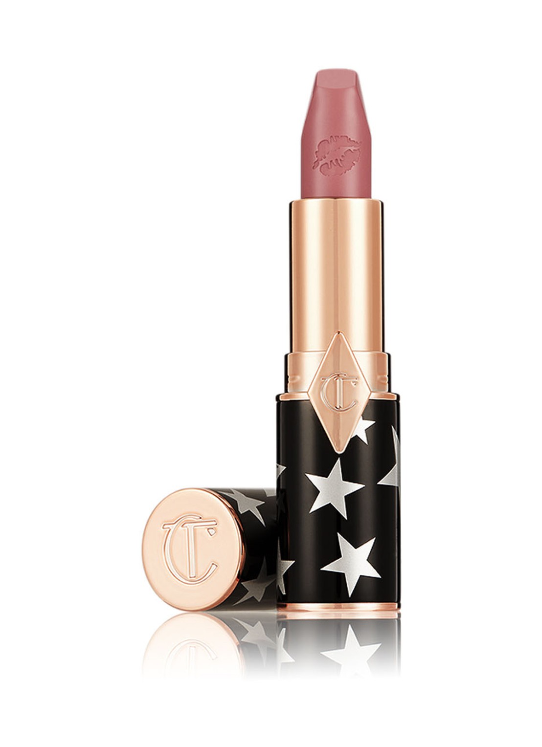 Charlotte Tilbury Rock Lips - lipstick - voorkant 3 rocket girl