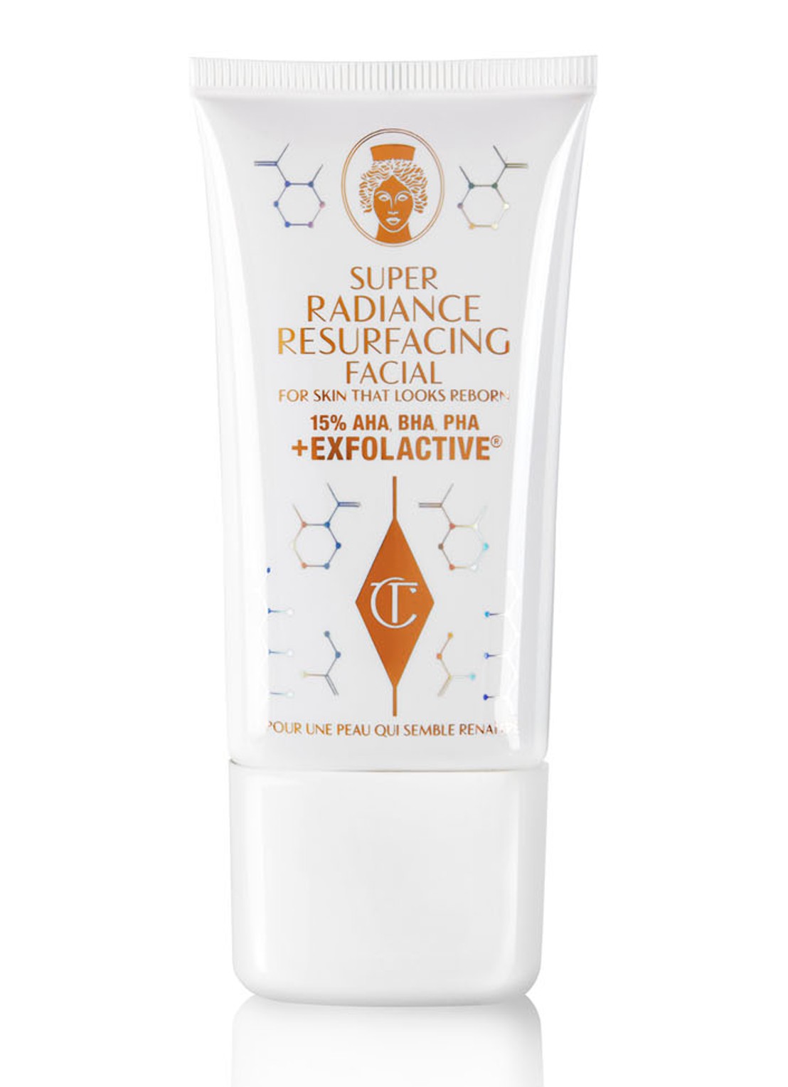 Charlotte Tilbury Super Radiance Resurfacing Facial - exfoliërende & egaliserende gezichtsbehandeling - voorkant undefined