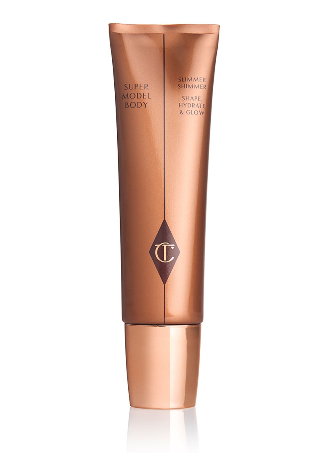 Charlotte Tilbury Supermodel Body Highlighter - glanzende bodylotion - voorkant 2 undefined