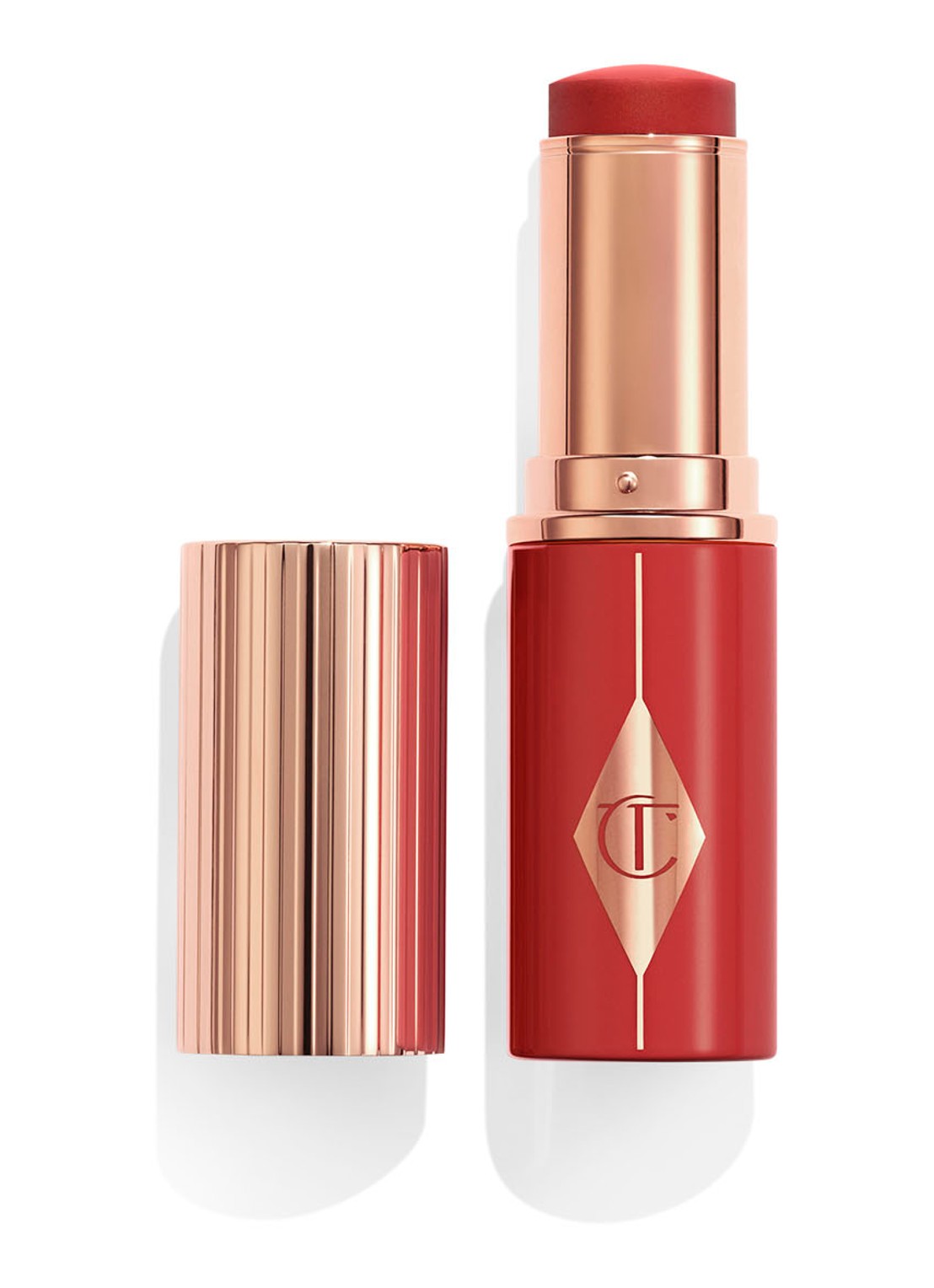 Charlotte Tilbury Unreal Blush Healthy Glow Stick - blush - voorkant 6 cherry glow