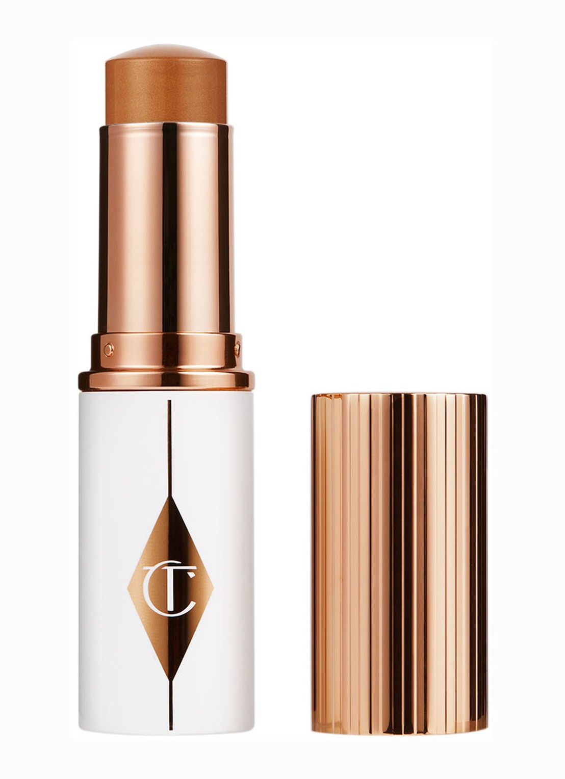 Charlotte Tilbury Unreal Skin Sheer Glow Tint - hydraterende foundation stick - voorkant 11 tan