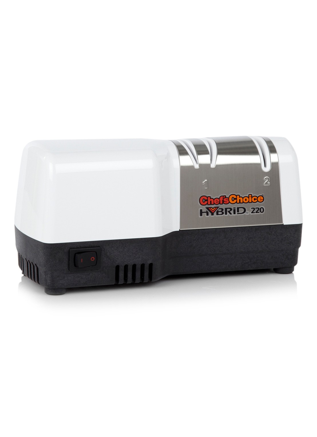 Chef'sChoice Hybrid 220 messenslijper - voorkant wit