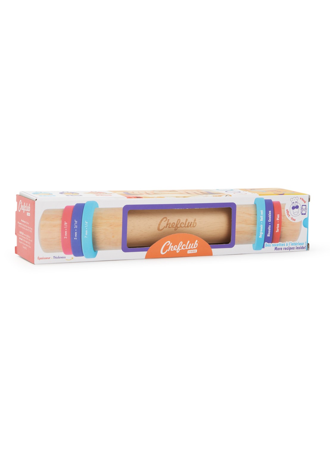 Chefclub Deegroller 30 cm - voorkant beige