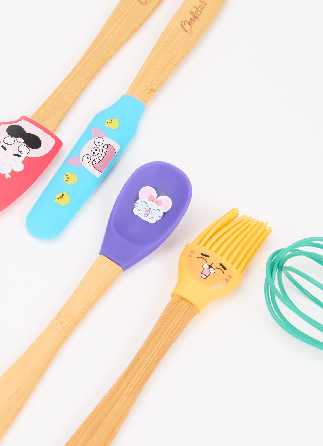 Chefclub Keukengerei set 5-delig  - voorkant 2 multicolor