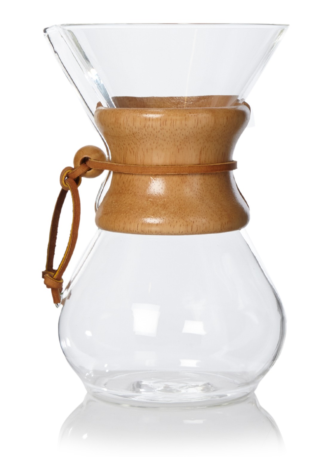 Chemex Koffiemaker Classic 6-kops 88 cl - voorkant transparant