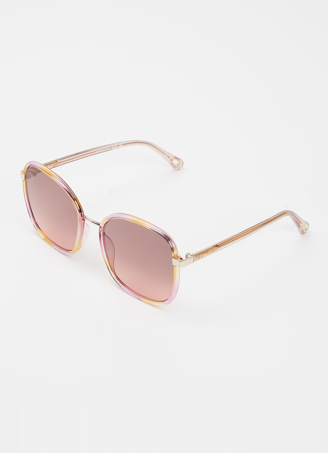 Chloé Butterfly zonnebril CH0031S - voorkant lila