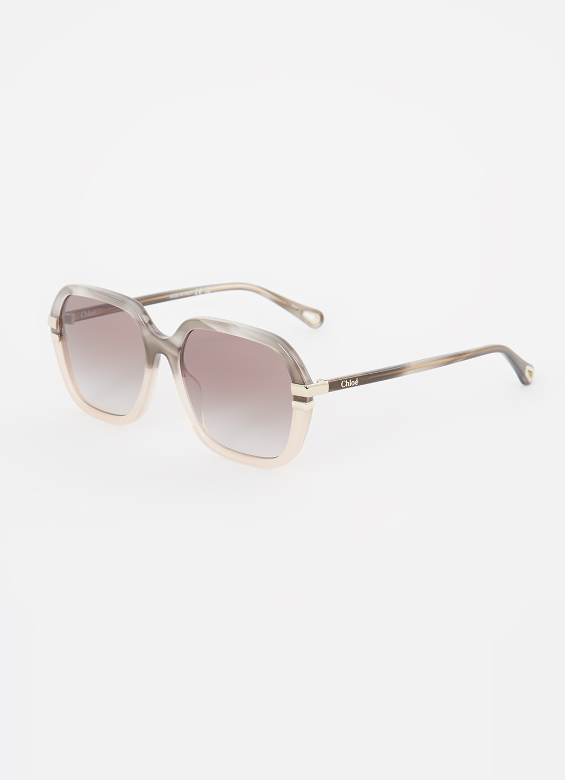 Chloé Butterfly zonnebril CH0204S - voorkant grijs