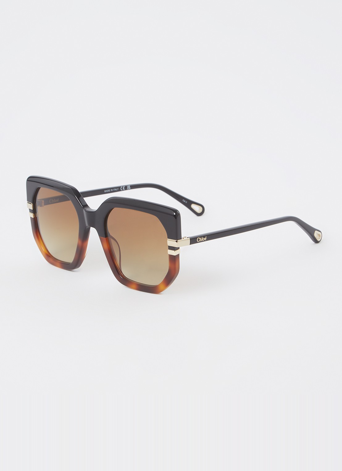 Chloé Butterfly zonnebril CH0240S - voorkant 4 zwart