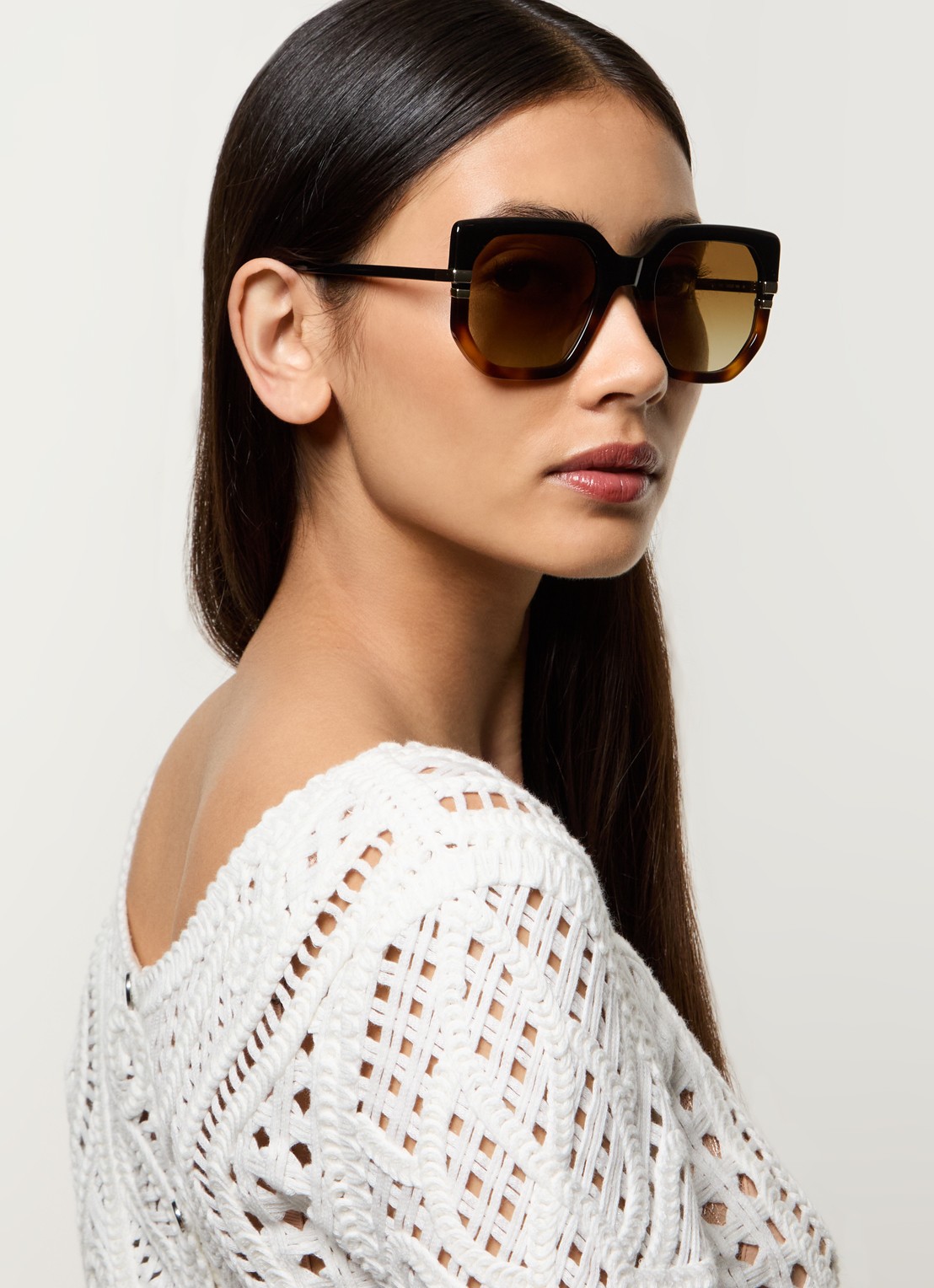 Chloé Butterfly zonnebril CH0240S - voorkant 5 zwart