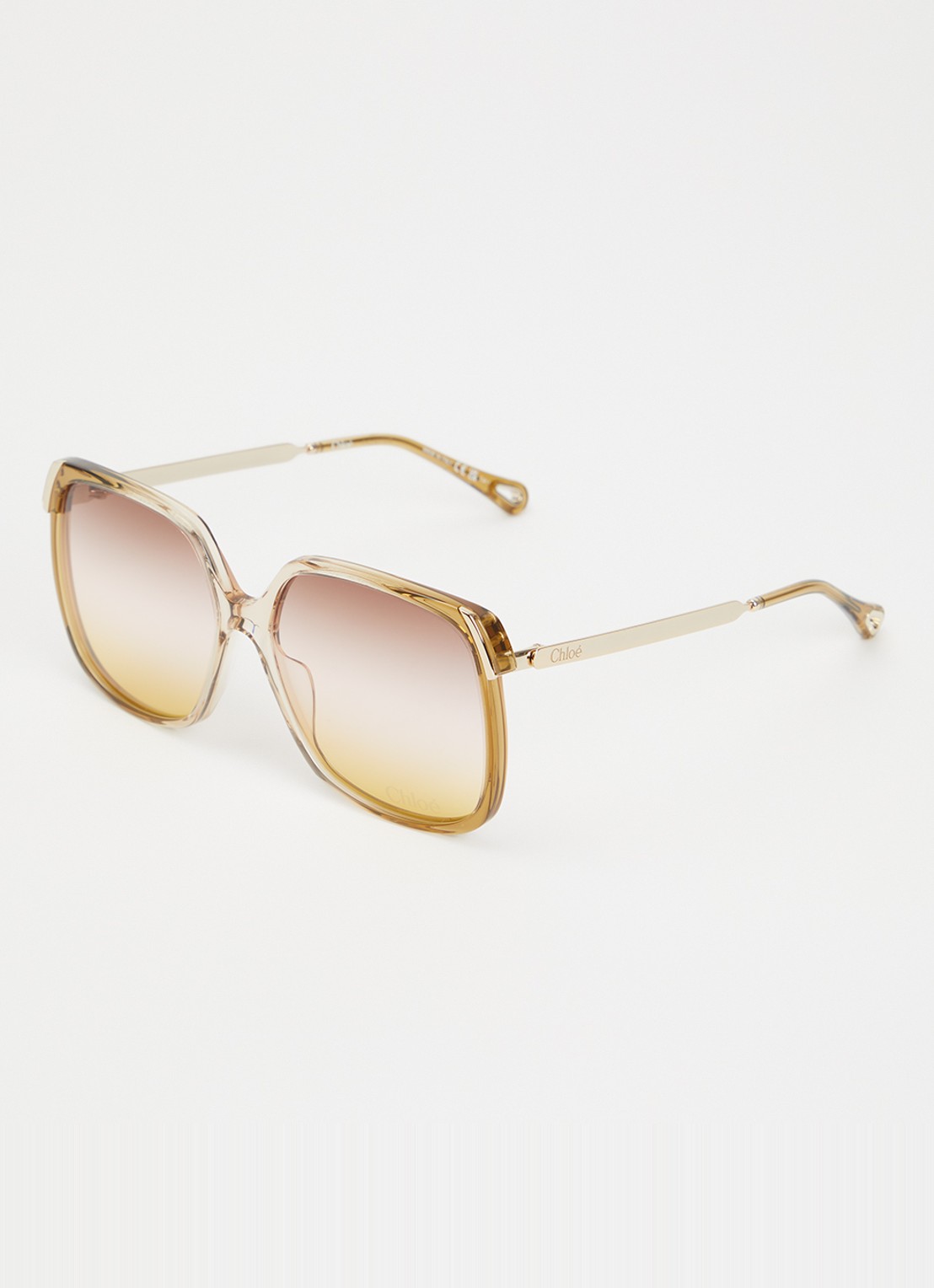 Chloé Butterfly zonnebril CH0286S - voorkant lichtbruin