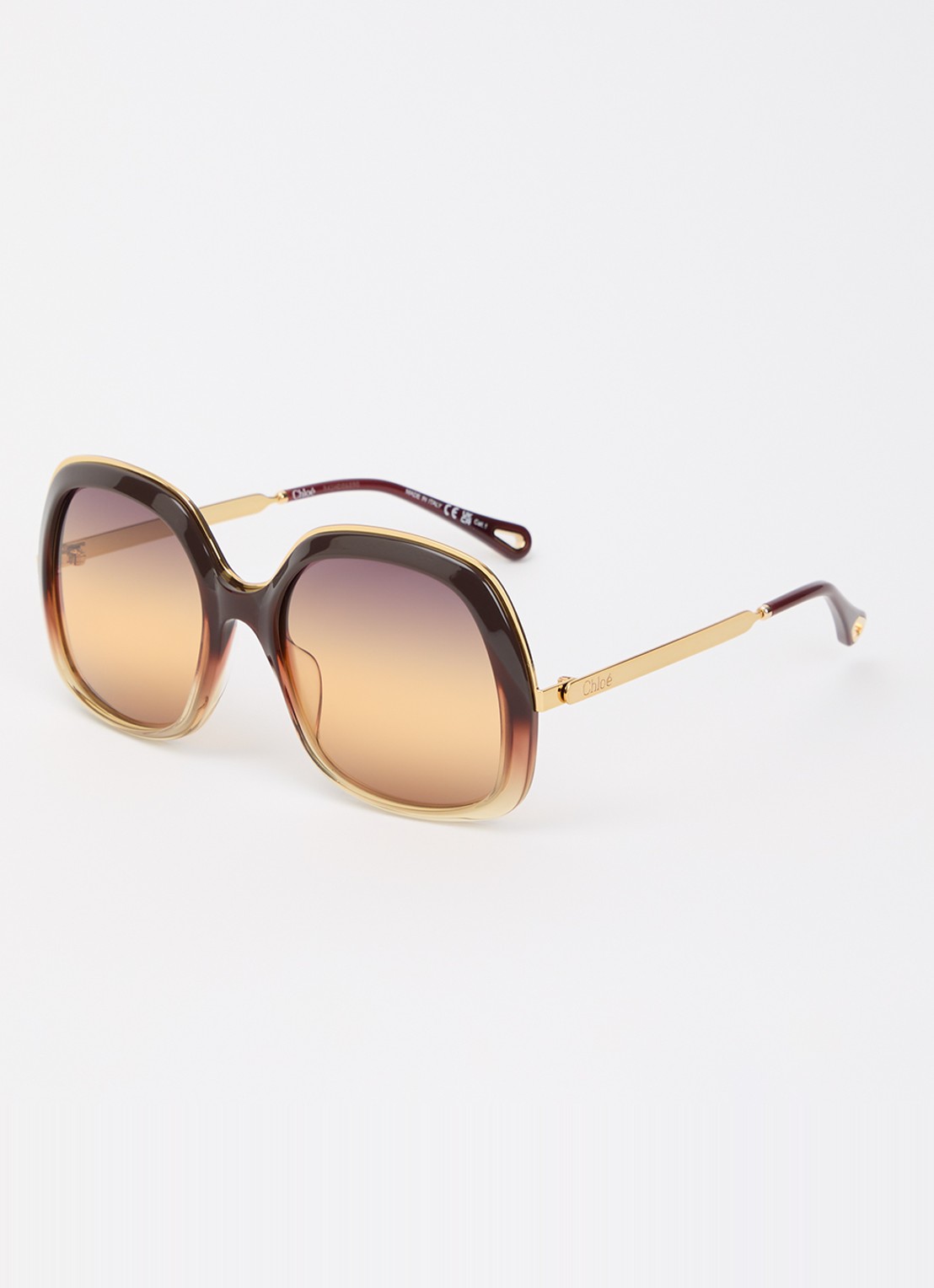 Chloé Butterfly zonnebril CH0327S - voorkant bruin